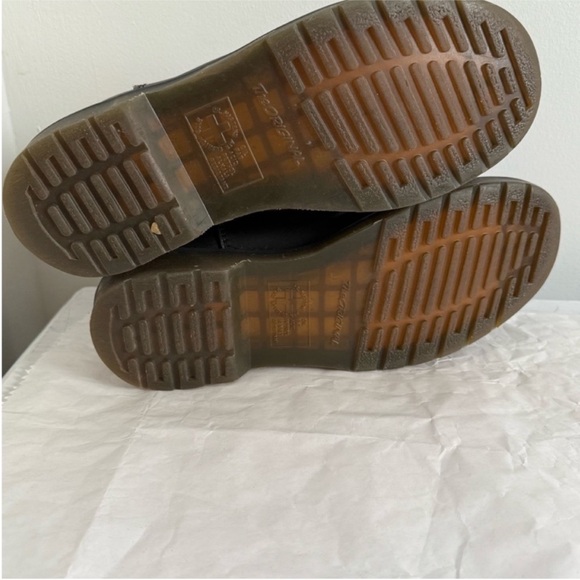 Dr. Doc Marten’s 2976 Smooth Black Leather Chelsea Ankle Boots Women’s Size 9 - Picture 7 of 7